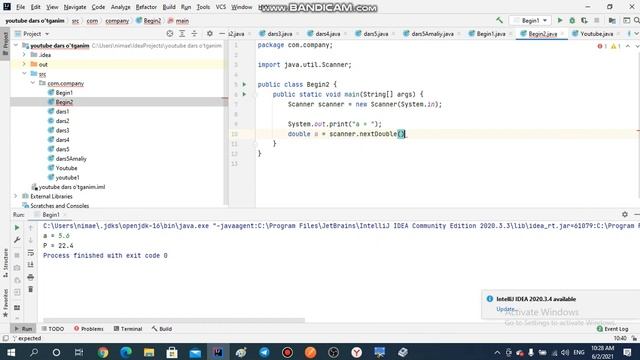 JAVADAN AMALIY DARSLAR / 2-DARS / BEGIN2 / PULATOV DILMUROD HALIMBOY O'GLI DARSLARI смотреть онлайн