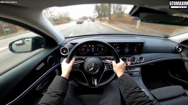 2022 Mercedes Benz E-Class E200 - pov test drive смотреть онлайн
