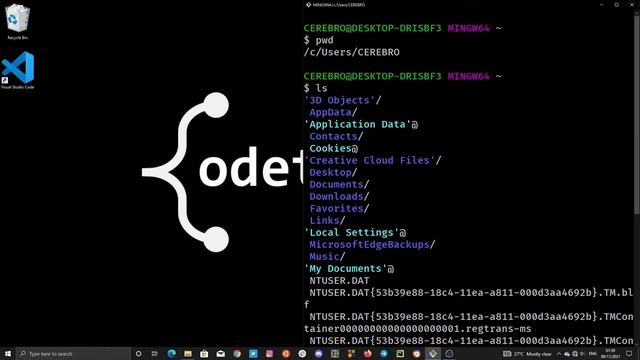 Introduction to gitbash | ls #04 смотреть онлайн
