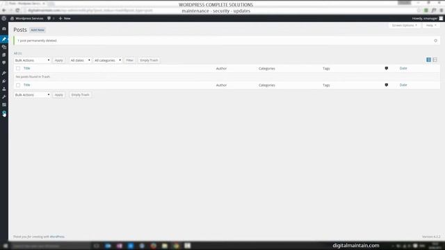 Wordpress Maintenance - complete WordPress support смотреть онлайн