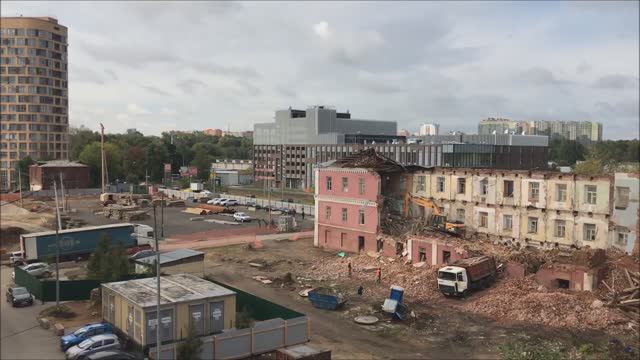 Новая стройка и новый вид из моего окна смотреть онлайн