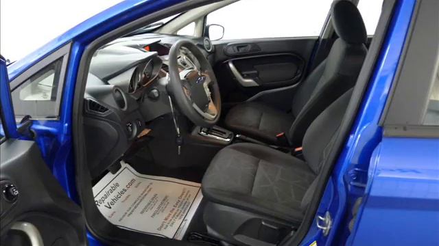 2011 Ford Fiesta SE 4dr Repairables/Rebuildable Stock# 12050528 смотреть онлайн