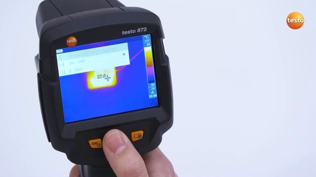 Testo 865, 868, 871 and 872 Thermal Imagers - Setting measuring range смотреть онлайн