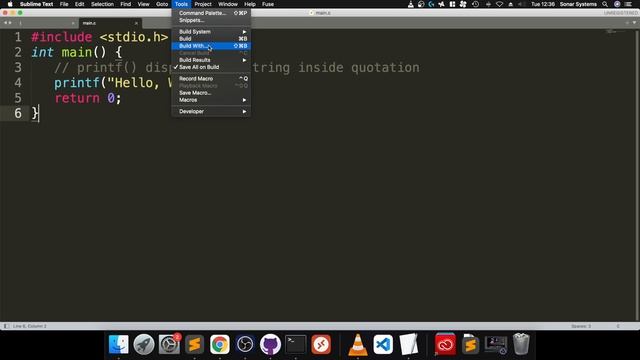 Setup Sublime Text On Mac For C - C Programming смотреть онлайн