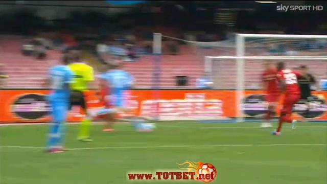 Наполи - Кальяри (3-2) 21.04.2013