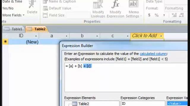 sum columns in Access database смотреть онлайн