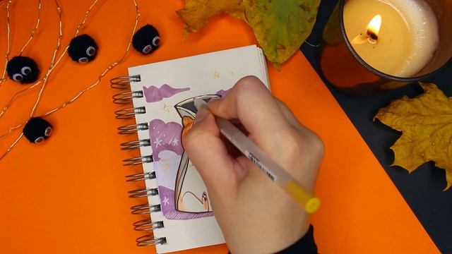 ПРОСТЫЕ КАРТИНКИ ДЛЯ СКЕТЧБУКА НА ХЭЛЛОУИН??﻿ | РИСУЕМ ВМЕСТЕ ?? смотреть онлайн