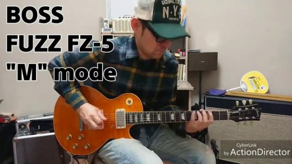 BOSS FUZZ FZ-5 Maestro FUZZ TONE FZ-1A mode (with Les Paul )