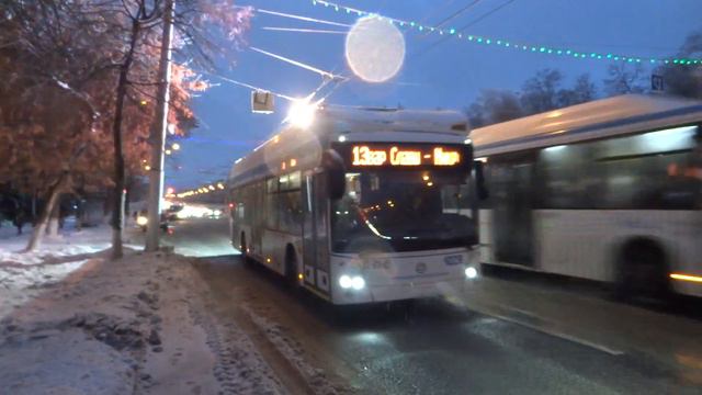 уфа троллейбус уттз горожанин .проспект. искрит после ледяного дождя trolleybus russia 19 12 2022 смотреть онлайн