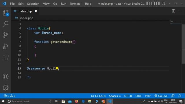 Explanation of Member Variables & Member Functions in PHP OOPs - OOPs for Framework Users in PHP #3 смотреть онлайн