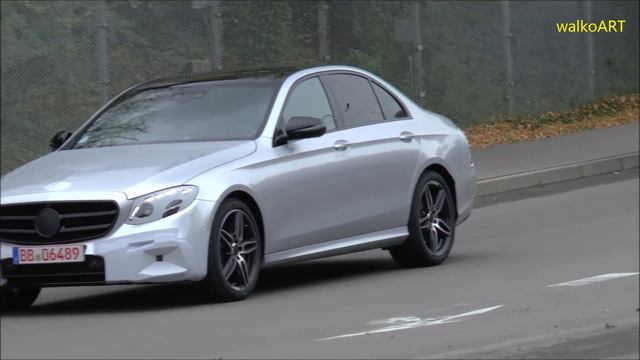 UNMASKED Mercedes Erlkönig fast enttarnt: E-Klasse 2016 * Prototype E-Class 2017 W213 SPY VIDEO смотреть онлайн