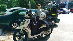 ДАЛЬНЯК К МОРЮ НА СКУТЕРЕ. 1. СБОР ВЕЩЕЙ И ПОДГОТОВКА МОПЕДА.