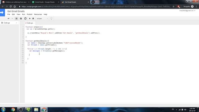 Get Gmail Emails into Google Sheet Using App Script 2022 (Source Code Provided) смотреть онлайн