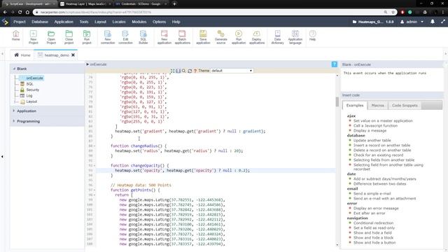 Scriptcase - Working with Google Heat map смотреть онлайн
