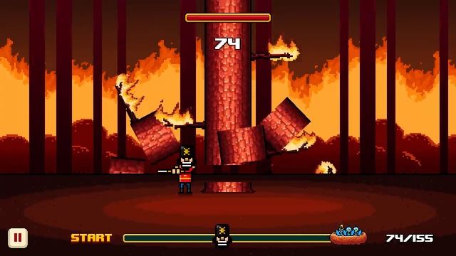 timberman vs [hero mode beginner 155] switch undocked run смотреть онлайн