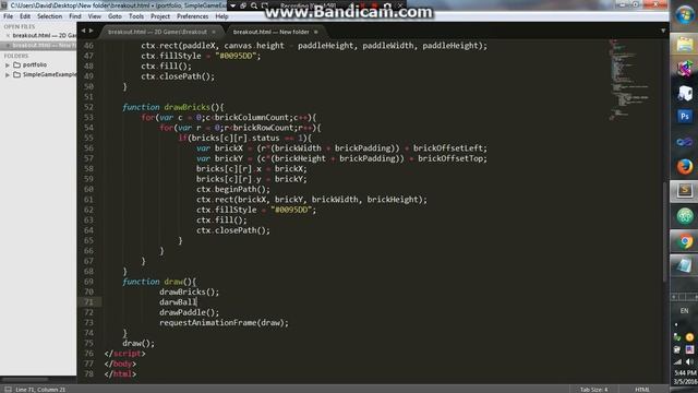 #Part3-Breakout Game with html, css, javascript смотреть онлайн