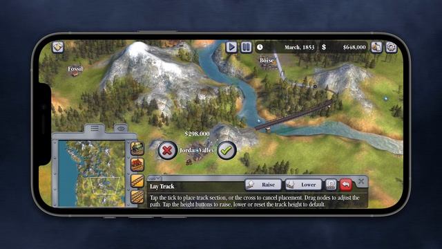 Sid Meier's Railroads! for Mobile: Advanced Track Laying смотреть онлайн