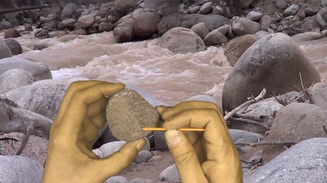 Отнёс камни на спектральный анализ