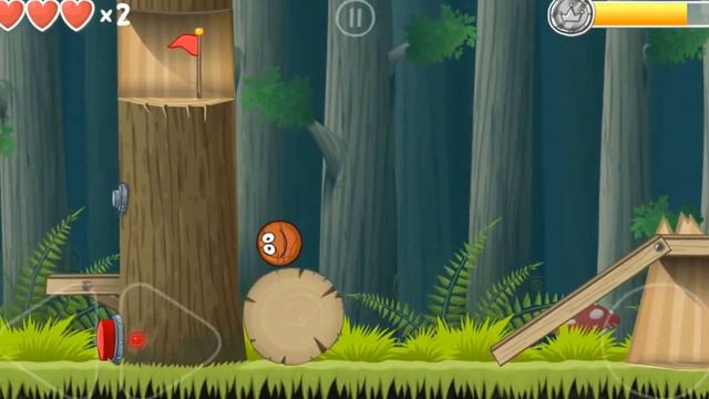 Red Ball 4 - Level 022...Deep Forrest...Gameplay (Free Game On Android) смотреть онлайн