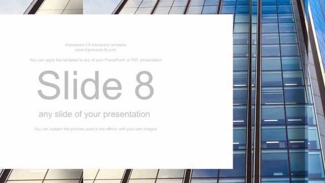 Interactive presentation template "Business Real Estate" / Интерактивный шаблон "Недвижимость" смотреть онлайн
