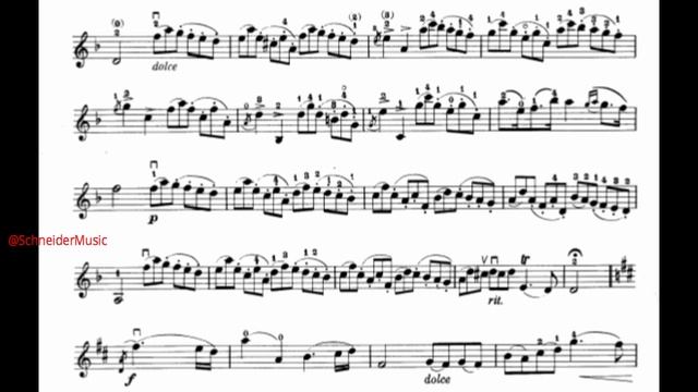 Gavotte, J Ph Rameau Suzuki Book 6 Violin Sheet Music Violin Suzuki Book смотреть онлайн