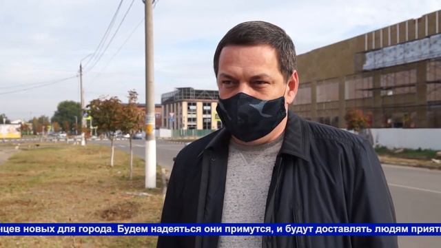 Новые деревья. В Кропоткине высадили молодые каштаны смотреть онлайн