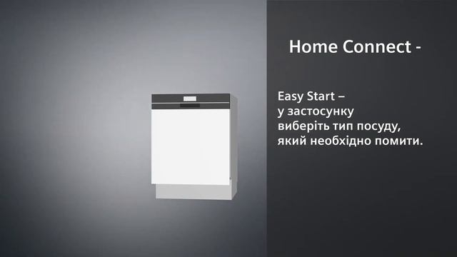 Функція easyStart посудомийних машинах Siemens з технологією Home Connect смотреть онлайн