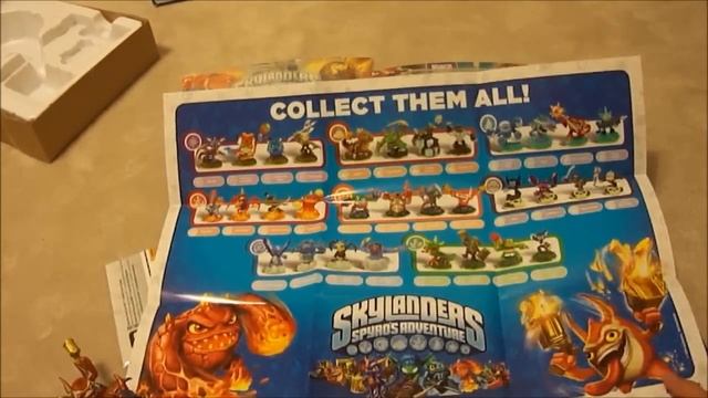 Skylanders Spyro's Adventure Mega Pack Wii Unboxing смотреть онлайн