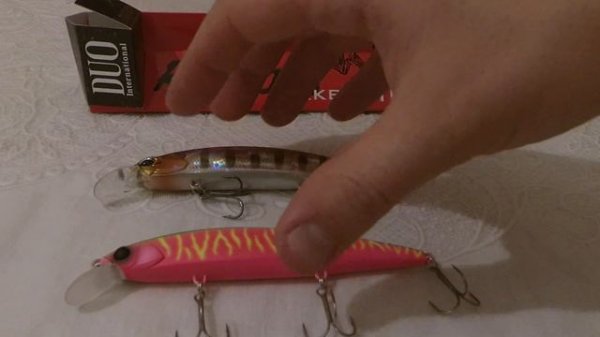 Воблер DUO Realis Jerkbait 110SP и Jackall Rerange 110SP