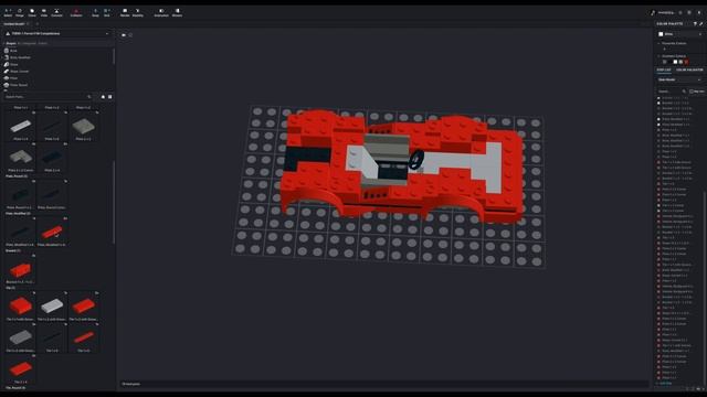 Lego Speed Champion Ferrari F40 #75890 смотреть онлайн