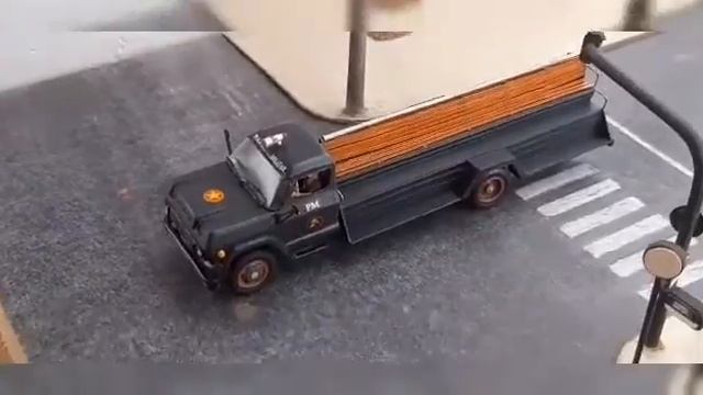 CHEVROLET C60 CAMINHÃO MINIATURA MILITAR DÉCADA DE 70 смотреть онлайн