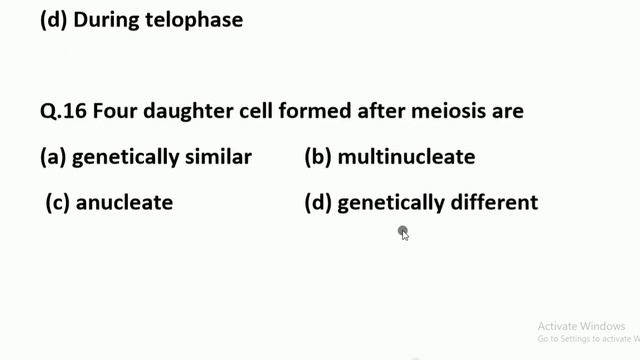 Cell Division II Imp Question for NEET II By Gopal Soni II смотреть онлайн