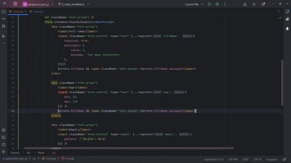 3- Mastering React Hook Form: Building Powerful Forms