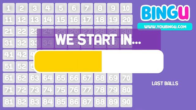 PLAY FREE BINGO WITH PURPLE DESIGN | BINGU