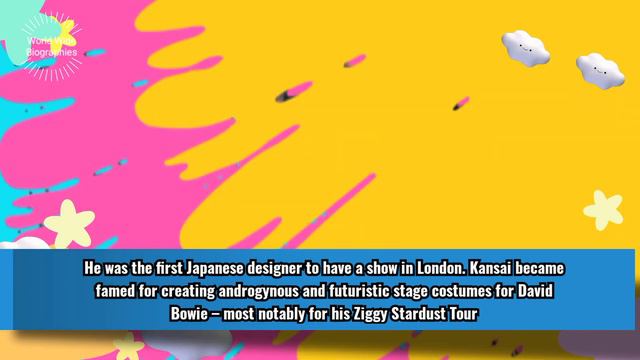 Kansai Yamamoto Bio In Short смотреть онлайн