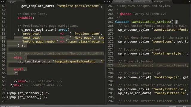 Урок9 - создание блога на Wordpress, верстка Bootstrap смотреть онлайн