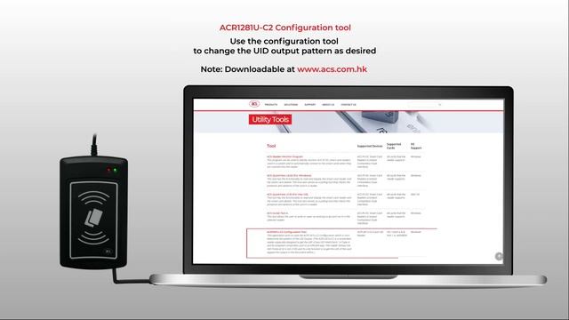 ACR1281U-C2 Card UID Reader - Demo (with Configuration Tool) смотреть онлайн