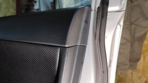 Доработка просевшего уплотнителя дверей на Тойоте Королла 150