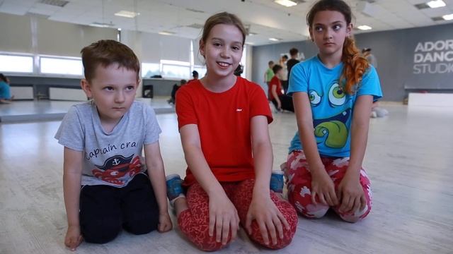 Видео отзыв о детском break dance лагере от b-girl Fury Танцы в Омске смотреть онлайн