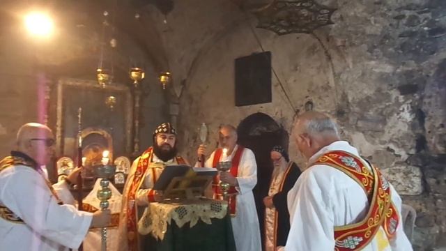 Православная Сирийская церковь - воскресное Богослужение в Приделе святых Иосифа и Никодима смотреть онлайн