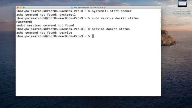 How to Run Docker Docker Help on Mac OS Catalina смотреть онлайн