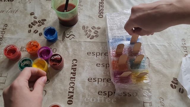 креативное рисование льдом/необычное рисование для детей/лайфхак по рисованию льдом смотреть онлайн