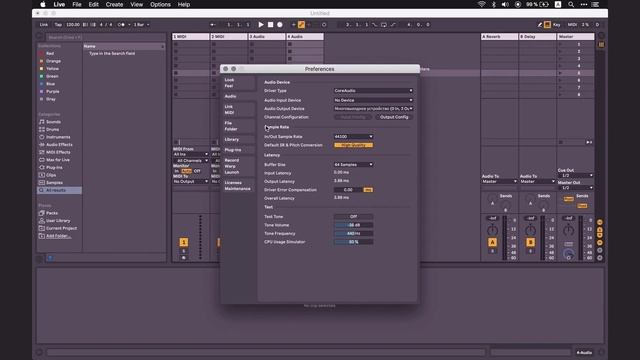 Урок "Частые ошибки начинающих. Дискретизации и битность" курса «Ableton Live» (2020, Skillbox) смотреть онлайн