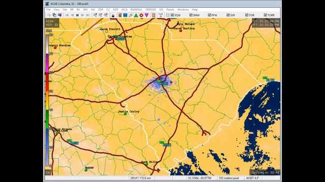 SC WEATHER RADAR/ALERTS смотреть онлайн