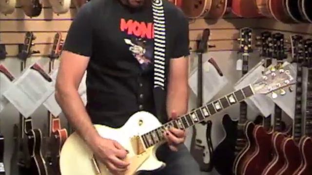 1989 Les Paul Standard rare 'Cream' custom color 00717 смотреть онлайн