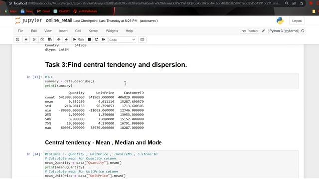 Perform exploratory data analysis on retail data with Python смотреть онлайн