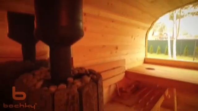 Баня-квадробочка "Эксклюзив-СВ" от Bochky.ru смотреть онлайн
