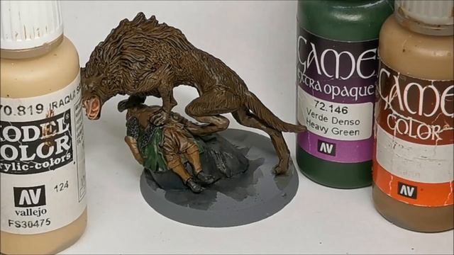 Middle Earth Strategy Battle Game - Painting Guide - How to paint a Wild Warg Chieftain смотреть онлайн