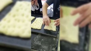 Изготовление Парбейка для Римской пиццы на выставке Modern Bakery 2023.