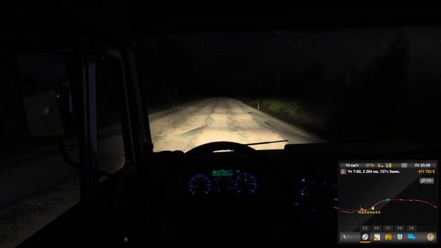 Euro truck simulator 2 1.49 Суровая Россия Забайкалье R 7 карта приват смотреть онлайн